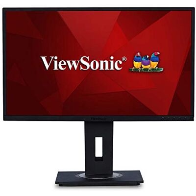 ViewSonic VG2448 IPS 24 Full hd-monitor, zwart ViewSonic VG2448 IPS 24 Full hd-monitor, zwart