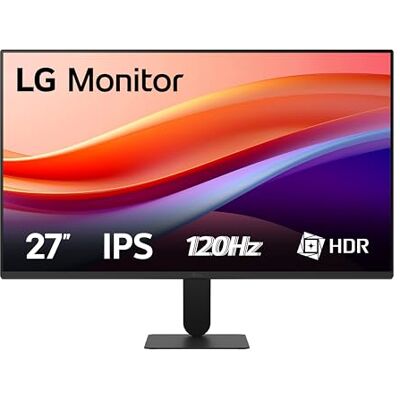 LG Ultrafine 27U411A-B 27 inch pc-monitor IPS-paneel FHD resolutie (1920 x 1080), 5 ms 120 Hz, HDR 10, DCI-P3 99% (CIE1931), leesmodus, kantelbaar LG Ultrafine 27U411A-B 27 inch pc-monitor IPS-paneel FHD resolutie (1920 x 1080), 5 ms 120 Hz, HDR 10, DCI-P3 99% (CIE1931), leesmodus, kantelbaar