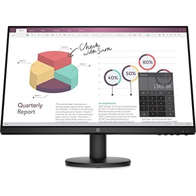 HP P24v G4 – p-serie – led-monitor – Full HD (1080p) – 23,8 inch 9tt78at#abb HP P24v G4 – p-serie – led-monitor – Full HD (1080p) – 23,8 inch 9tt78at#abb