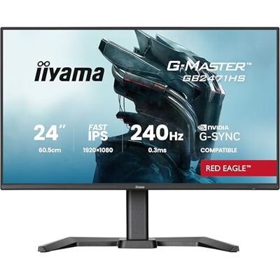 IIYAMA GB2471HS-B1-23,8" IPS, 1920x1080/240Hz, 2H1DP, Has IIYAMA GB2471HS-B1-23,8" IPS, 1920x1080/240Hz, 2H1DP, Has