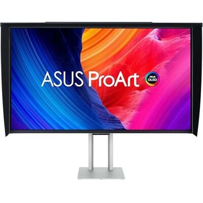 Asus ProArt Display OLED PA32UCDMR-K 32 inch professionele monitor (4K UHD, QD-OLED-paneel, ultradun, 240 Hz, 0,1 ms, automatische kalibratie, HDR-10, HLG, Dolby Vision, Thunderbolt 4 PD 96W, Asus ProArt Display OLED PA32UCDMR-K 32 inch professionele monitor (4K UHD, QD-OLED-paneel, ultradun, 240 Hz, 0,1 ms, automatische kalibratie, HDR-10, HLG, Dolby Vision, Thunderbolt 4 PD 96W,