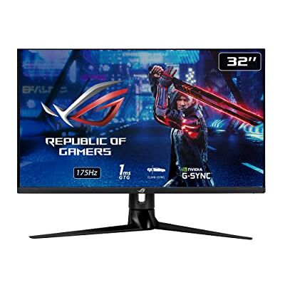 Asus ROG PG329Q – Computerscherm Gaming eSport 32 inch WQHD – IPS-paneel 175 Hz – 2560 x 1440 – 600 cd/m² – Displaypoort, 2 x HDMI en 2 x USB 3.0 – Nvidia G-sync – ELMB Sync – AuraSync – Display HDR 600 160% sRGB Asus ROG PG329Q – Computerscherm Gaming eSport 32 inch WQHD – IPS-paneel 175 Hz – 2560 x 1440 – 600 cd/m² – Displaypoort, 2 x HDMI en 2 x USB 3.0 – Nvidia G-sync – ELMB Sync – AuraSync – Display HDR 600 160% sRGB