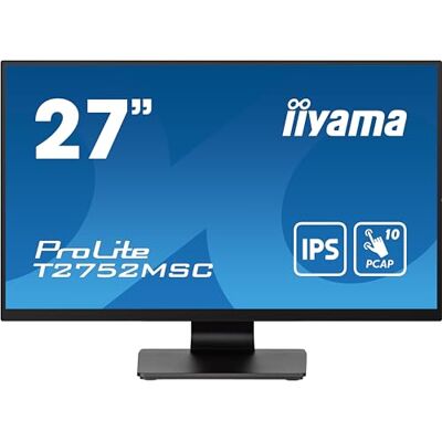 IIYAMA ProLite T2752MSC-B1 10-punts Full HD IPS LED-display, capacitieve multitouch, capacitieve HDMI DP USB3.2 7H anti-vingerafdruk, zwart, 68,6 cm 27 inch IIYAMA ProLite T2752MSC-B1 10-punts Full HD IPS LED-display, capacitieve multitouch, capacitieve HDMI DP USB3.2 7H anti-vingerafdruk, zwart, 68,6 cm 27 inch