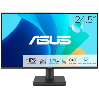Asus VA259HGA Monitor Gaming 24.5? Full HD 120Hz 1ms IPS Zwart Asus VA259HGA Monitor Gaming 24.5? Full HD 120Hz 1ms IPS Zwart