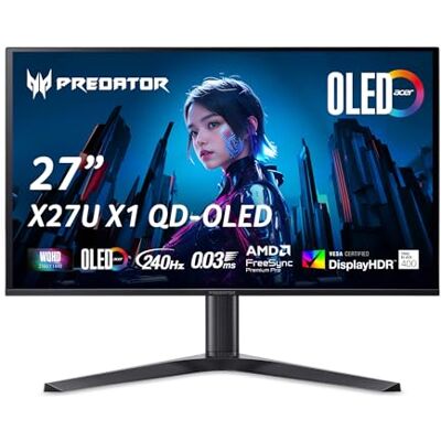 Acer Predator X27U X1biiphx X Series OLED-Monitor Gaming 68,6 cm (27 inch) Acer Predator X27U X1biiphx X Series OLED-Monitor Gaming 68,6 cm (27 inch)