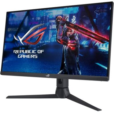 Asus ROG Strix XG27AQMR Gaming Monitor WQHD 27" 300Hz, 1ms GtG, G-Sync compatibel & FreeSync, GameFast Input, DisplayHDR 600 Fast IPS Panel, 16:9, 2560x1440, DP, HDMI, USB-hub, ergonomisch Asus ROG Strix XG27AQMR Gaming Monitor WQHD 27" 300Hz, 1ms GtG, G-Sync compatibel & FreeSync, GameFast Input, DisplayHDR 600 Fast IPS Panel, 16:9, 2560x1440, DP, HDMI, USB-hub, ergonomisch