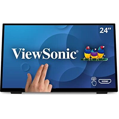 ViewSonic TD2465 59,6 cm (24 inch) touchscreen monitor (Full-HD, HDMI, USB, 10-punts multitouch, geïntegreerde standaard, luidsprekers, 4 jaar wisselservice) zwart ViewSonic TD2465 59,6 cm (24 inch) touchscreen monitor (Full-HD, HDMI, USB, 10-punts multitouch, geïntegreerde standaard, luidsprekers, 4 jaar wisselservice) zwart