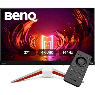 BenQ MOBIUZ EX2710U 4K Gaming Monitor (27 inch, IPS, 144Hz, 1ms, HDR 600, HDMI 2.1, 48Gbps volledige bandbreedte, VRR compatibel met PS5, afstandsbediening) BenQ MOBIUZ EX2710U 4K Gaming Monitor (27 inch, IPS, 144Hz, 1ms, HDR 600, HDMI 2.1, 48Gbps volledige bandbreedte, VRR compatibel met PS5, afstandsbediening)