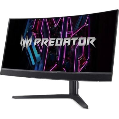 Acer Predator X34Vbmiiphuzx 86,4 cm (34 inch) 3440 x 1440 pixels UltraWide Quad HD OLED zwart Acer Predator X34Vbmiiphuzx 86,4 cm (34 inch) 3440 x 1440 pixels UltraWide Quad HD OLED zwart
