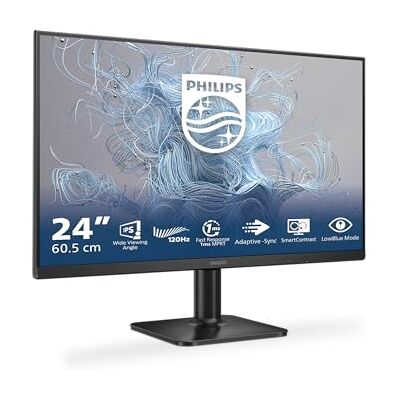 Philips 24E1N1100 24 inch Full HD-monitor, 120 Hz, adaptieve synchronisatie. (1920 x 1080, 1 x D-sub, 1 x HDMI 1.4) zwart Philips 24E1N1100 24 inch Full HD-monitor, 120 Hz, adaptieve synchronisatie. (1920 x 1080, 1 x D-sub, 1 x HDMI 1.4) zwart