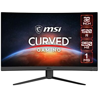 MSI G32C4X 31,5 inch FHD Curved Gaming PC Monitor VA 1500R Panel, 1920x1080, 250Hz / 1ms, 16:9, FreeSync Premium DisplayPort 1.2a, HDMI 2.0b MSI G32C4X 31,5 inch FHD Curved Gaming PC Monitor VA 1500R Panel, 1920x1080, 250Hz / 1ms, 16:9, FreeSync Premium DisplayPort 1.2a, HDMI 2.0b