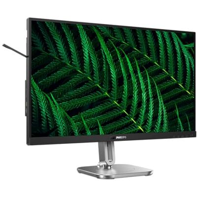 Philips 27B2G5601-27 inch Quad HD in hoogte verstelbare monitor, luidspreker, Adaptive Sync (2560 x 1440, 100 Hz, 2 x HDMI 1.4, 1 x DisplayPort 1.2, USB-C (100W PD), USB-hub, RJ45) donkergrijs Philips 27B2G5601-27 inch Quad HD in hoogte verstelbare monitor, luidspreker, Adaptive Sync (2560 x 1440, 100 Hz, 2 x HDMI 1.4, 1 x DisplayPort 1.2, USB-C (100W PD), USB-hub, RJ45) donkergrijs