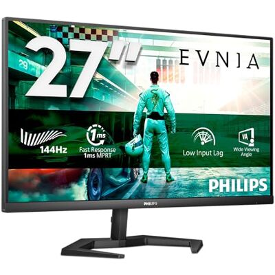 Philips Envia 27M1N3500LS 27" QHD Gaming Monitor, FreeSync Premium (2560 x 1440, 165Hz, 1ms, DisplayPort, HDMI) zwart Philips Envia 27M1N3500LS 27" QHD Gaming Monitor, FreeSync Premium (2560 x 1440, 165Hz, 1ms, DisplayPort, HDMI) zwart