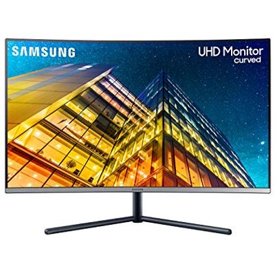 Samsung U32R592CWP PC-monitor 32 inch (16:9), UHD 4K 3840 x 2160, 60Hz, VA 4ms, gebogen, 250cd/m2, 2500:1, kantelbaar, HDMI-kabel Samsung U32R592CWP PC-monitor 32 inch (16:9), UHD 4K 3840 x 2160, 60Hz, VA 4ms, gebogen, 250cd/m2, 2500:1, kantelbaar, HDMI-kabel