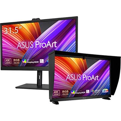 Asus ProArt PA32DC – pc-monitor OLED 32 inch 4K – 3840 x 2160-0,1 ms – displaypoort, 3 x HDMI, 1 x USB-C 65 W & 4 x USB-A – 99% DCI-P3 – Delta E<1 – HDR 10 / HLG – geïntegreerde zelfkalibratie Asus ProArt PA32DC – pc-monitor OLED 32 inch 4K – 3840 x 2160-0,1 ms – displaypoort, 3 x HDMI, 1 x USB-C 65 W & 4 x USB-A – 99% DCI-P3 – Delta E<1 – HDR 10 / HLG – geïntegreerde zelfkalibratie