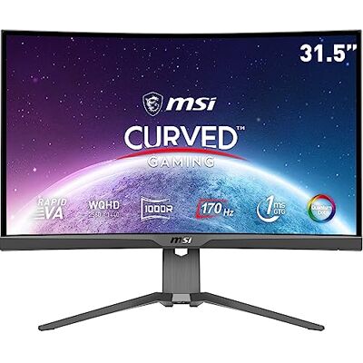 MSI Mag325cqrf Qd 31,5 inch Wqhd Ips Led 170Hz Gaming Monitor One Size MSI Mag325cqrf Qd 31,5 inch Wqhd Ips Led 170Hz Gaming Monitor One Size