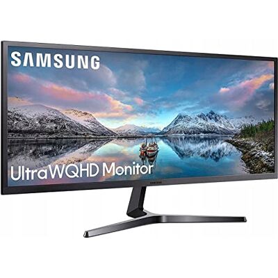 Samsung S34J550WQR, ultra-brede pc-monitor, 86,36 cm VA-panel, UWXGA (3440 x 1440), 75 Hz, 4 ms, AMD FreeSync, zwart met een terugbetalingsaanbod tot maximaal €50 Samsung S34J550WQR, ultra-brede pc-monitor, 86,36 cm VA-panel, UWXGA (3440 x 1440), 75 Hz, 4 ms, AMD FreeSync, zwart met een terugbetalingsaanbod tot maximaal €50