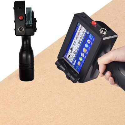 LZDOYY Draagbare inkjetprinter, draagbare printer met 4,3 inch touchscreen, sneldrogende inkjetcoderingsmachine voor vervaldatum, barcode, QR-code, logo, nummer, LZDOYY Draagbare inkjetprinter, draagbare printer met 4,3 inch touchscreen, sneldrogende inkjetcoderingsmachine voor vervaldatum, barcode, QR-code, logo, nummer,