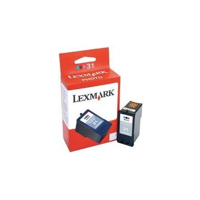 Lexmark Blister nr. 31 foto, zwart en kleur Lexmark Blister nr. 31 foto, zwart en kleur