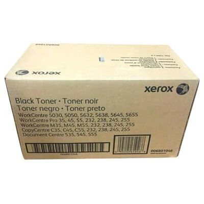 Xerox 6R1046 kopie cartridge, 60.000 pagina's, 2/zwart, verkocht als 1 doos Xerox 6R1046 kopie cartridge, 60.000 pagina's, 2/zwart, verkocht als 1 doos