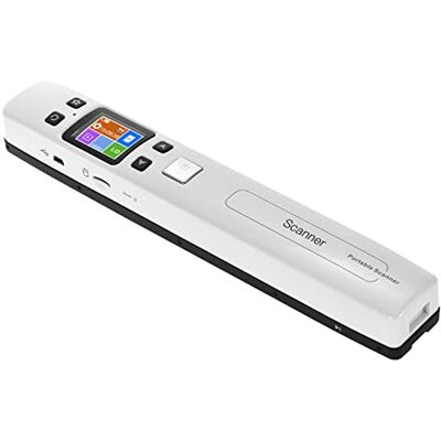 MAXWXB Scanner portatif Portable, Scanner de Documents et d'images sans Fil, écran LCD Format JPG/PDF Format A4, Carte SD 32G Incluse, pour Livres de reçus professionnels大 (Blanc) MAXWXB Scanner portatif Portable, Scanner de Documents et d'images sans Fil, écran LCD Format JPG/PDF Format A4, Carte SD 32G Incluse, pour Livres de reçus professionnels大 (Blanc)