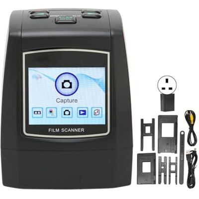 PLABNK Film/Dia-scanner, Dia-viewer converteert 35 mm, 126 kpk, 110, Supper 8 negatieve films en sleep naar digitale JPEG PLABNK Film/Dia-scanner, Dia-viewer converteert 35 mm, 126 kpk, 110, Supper 8 negatieve films en sleep naar digitale JPEG