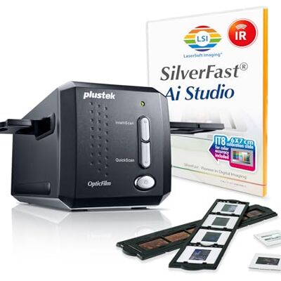 Plustek OpticFilm 8200i AI Film/Slide Scanner 7200 x 7200DPI zwart scanners (36,8 x 25,4 mm, 7200 x 7200 DPI, 48 bit, 24 bit, 36 Sec/Page, 113 Sec/Pagina) Plustek OpticFilm 8200i AI Film/Slide Scanner 7200 x 7200DPI zwart scanners (36,8 x 25,4 mm, 7200 x 7200 DPI, 48 bit, 24 bit, 36 Sec/Page, 113 Sec/Pagina)