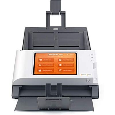 Plustek eScan A280 Enterprise 600 x 600 DPI ADF-scanner zwart, wit A4 scanner (600 x 600 dpi, 40 sec/pagina, 20 sec/pagina, 30000 pagina's, 50.000 pagina's, ADF-scanner) Plustek eScan A280 Enterprise 600 x 600 DPI ADF-scanner zwart, wit A4 scanner (600 x 600 dpi, 40 sec/pagina, 20 sec/pagina, 30000 pagina's, 50.000 pagina's, ADF-scanner)