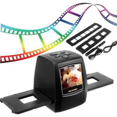 PLABNK Filmconverter 35/135 mm filmscanners, 6 cm LCD-scherm, negatieve digitizer dia scanner negatief scannen PLABNK Filmconverter 35/135 mm filmscanners, 6 cm LCD-scherm, negatieve digitizer dia scanner negatief scannen