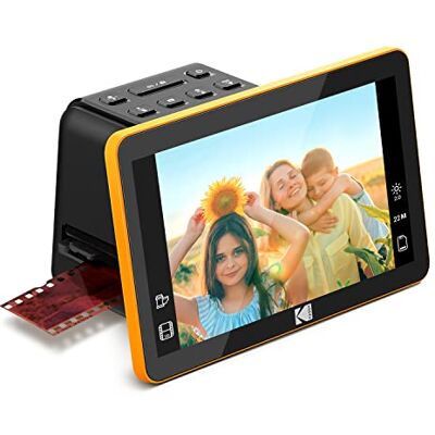 Kodak Slide N Scan Max 7"Digitale Film Scanner Groot 7" LCD-scherm converteert Kleurnegatieven in 22MP HD n & b JPEG RODFS70 Kodak Slide N Scan Max 7"Digitale Film Scanner Groot 7" LCD-scherm converteert Kleurnegatieven in 22MP HD n & b JPEG RODFS70