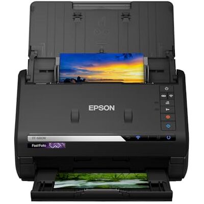 Epson FastFoto FF-680W Scanners (600 x 600 DPI, 30 bit, 24 bit, 10 bit, 8 bit, 1 bit) zwart Epson FastFoto FF-680W Scanners (600 x 600 DPI, 30 bit, 24 bit, 10 bit, 8 bit, 1 bit) zwart