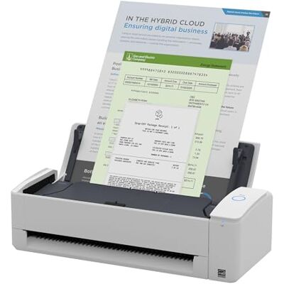 ScanSnap iX1300 Compacte draadloze of dubbelzijdige USB documentenscanner, foto's en bonnetscanner, met automatische documenteninvoer en handmatige stroomvoorziening voor Mac of pc, wit ScanSnap iX1300 Compacte draadloze of dubbelzijdige USB documentenscanner, foto's en bonnetscanner, met automatische documenteninvoer en handmatige stroomvoorziening voor Mac of pc, wit