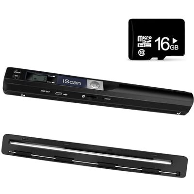 DEECOZY AOZBZ Draagbare Document Scanner Draagbare USB 900DPI Fotoscanner Kleur Draagbare A4 Scannen Handig JPG/PDF-formaat USB High Speed 2.0 (Sd/TF-kaart niet inbegrepen DEECOZY AOZBZ Draagbare Document Scanner Draagbare USB 900DPI Fotoscanner Kleur Draagbare A4 Scannen Handig JPG/PDF-formaat USB High Speed 2.0 (Sd/TF-kaart niet inbegrepen