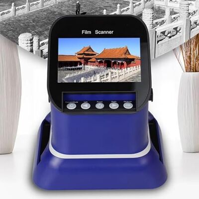 YXYLJOZ Film scanner, film en dia scanner, converteert 35 mm, negatieve dia's naar, kunt u nu uw herinneringen voor altijd opslaan YXYLJOZ Film scanner, film en dia scanner, converteert 35 mm, negatieve dia's naar, kunt u nu uw herinneringen voor altijd opslaan