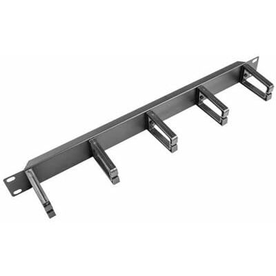 Lanberg AK-1202-B 19 5 houders van kunststof, type B 1U, zwart Lanberg AK-1202-B 19 5 houders van kunststof, type B 1U, zwart