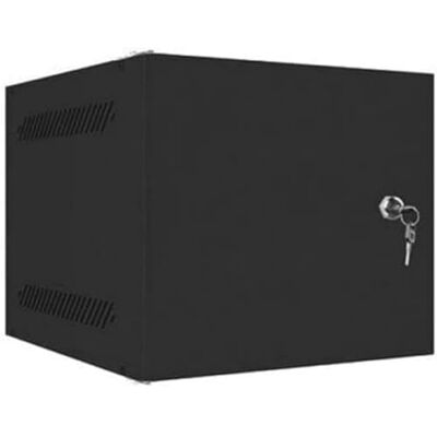 Lanberg Wandkast Rack 10" 4U/280X310 Flat Pack AUTOENSAM zwart PTA metallic Lanberg Wandkast Rack 10" 4U/280X310 Flat Pack AUTOENSAM zwart PTA metallic