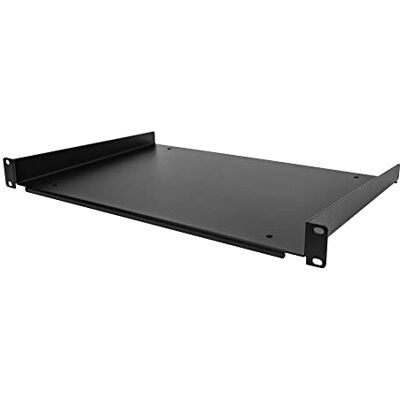 StarTech . com Rack 19 inch 1U – universeel rek – rek Cantilever Bessel 19 inch – opbergrek – max. 25 kg – diepte 30 cm (12 inch) – zwart (SHELF-1U-12-FIXED-S) StarTech . com Rack 19 inch 1U – universeel rek – rek Cantilever Bessel 19 inch – opbergrek – max. 25 kg – diepte 30 cm (12 inch) – zwart (SHELF-1U-12-FIXED-S)