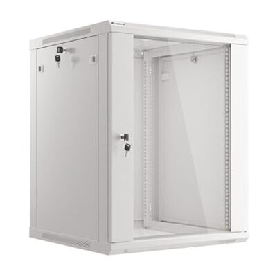 Lanberg Wall-Mounted Rack 19 inch (39 cm), plat, 15 U, 600 x 600 mm, grijs Lanberg Wall-Mounted Rack 19 inch (39 cm), plat, 15 U, 600 x 600 mm, grijs