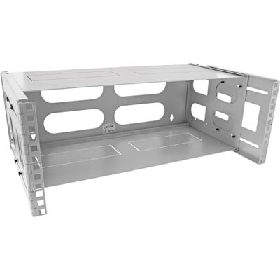 InLine 4HE Wandrek met deksel, grijs, 24-40 cm InLine 4HE Wandrek met deksel, grijs, 24-40 cm