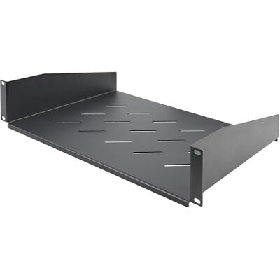 StarTech .com 2U geventileerde serverplank, inbouwdiepte 31,5 cm, vrijdragende plaat, robuust staal, 11,3 kg kap StarTech .com 2U geventileerde serverplank, inbouwdiepte 31,5 cm, vrijdragende plaat, robuust staal, 11,3 kg kap