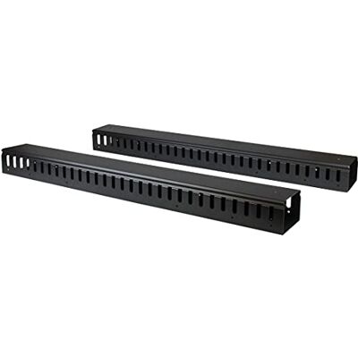 StarTech . com Kabelmanagement Management Management voor Datacenters/gekerfde Geleider/Patchpaneel/voor Server Rack-Open Sleuf Draad Lead Pad (CMVER40UF) StarTech . com Kabelmanagement Management Management voor Datacenters/gekerfde Geleider/Patchpaneel/voor Server Rack-Open Sleuf Draad Lead Pad (CMVER40UF)