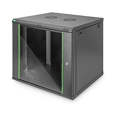 Digitus Netwerkkast 19 inch 9 HE wandmontage 600 mm diepte draagvermogen 60 kg Dynamic Basic glazen deur zwart Digitus Netwerkkast 19 inch 9 HE wandmontage 600 mm diepte draagvermogen 60 kg Dynamic Basic glazen deur zwart