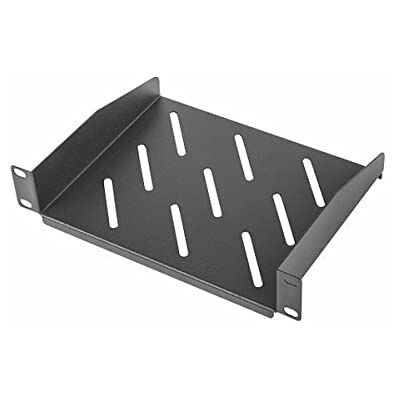 Lanberg Vast dienblad 1U 254 x 180 mm tot 20 kg rek 10 inch zwart Lanberg Vast dienblad 1U 254 x 180 mm tot 20 kg rek 10 inch zwart