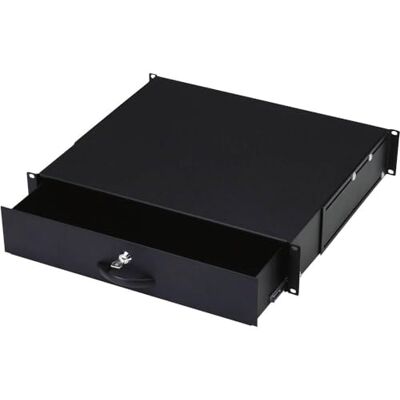 Digitus Documenten- en toetsenbordopslag 19 inch 2UH bevestiging voor en achter variabele montagediepte voor netwerkkasten en serverkasten afsluitbaar zwart Digitus Documenten- en toetsenbordopslag 19 inch 2UH bevestiging voor en achter variabele montagediepte voor netwerkkasten en serverkasten afsluitbaar zwart