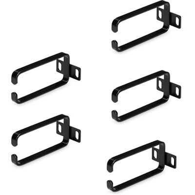 StarTech .com 5 stuks 1U verticale haken voor kabelbeheer, kabelbeheer voor server rack/kasten van 48,3 cm, draadorganizer StarTech .com 5 stuks 1U verticale haken voor kabelbeheer, kabelbeheer voor server rack/kasten van 48,3 cm, draadorganizer