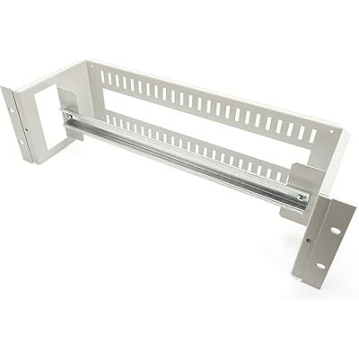 Digitus DIN-railhouder 19 inch 3U achter met kabeldoorvoer DIN-rail breedte 390 mm voor netwerk- en serverkasten Digitus DIN-railhouder 19 inch 3U achter met kabeldoorvoer DIN-rail breedte 390 mm voor netwerk- en serverkasten