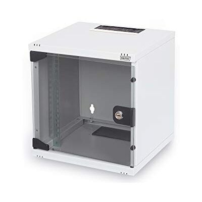 Digitus 10-inch set, netwerkkast 6U, plank, stekkerdoos, patchpaneel 8 poorten, gigabit-schakelaar, 8 poorten Digitus 10-inch set, netwerkkast 6U, plank, stekkerdoos, patchpaneel 8 poorten, gigabit-schakelaar, 8 poorten