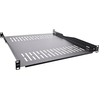 InLine 19 inch tablet 550 mm 50 kg 1U RAL 9005 zwart 19114G InLine 19 inch tablet 550 mm 50 kg 1U RAL 9005 zwart 19114G
