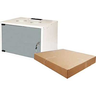 LINK LK1907U40E KAST RACK 19" GESCHIKT 6 EENHEID MUR (A)370 X (L)540 X (D) 400 MM KLEUR GRIJS DEUR GLAS LINK LK1907U40E KAST RACK 19" GESCHIKT 6 EENHEID MUR (A)370 X (L)540 X (D) 400 MM KLEUR GRIJS DEUR GLAS