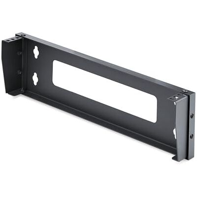 StarTech . com 1U verticale muurbeugel voor 19" rackmonteerbare apparatuur Voldoet aan EIA-310, koudgewalst staal van 14 gauge, plat geleverd, wandschroeven, moeren en kooischroeven M5 StarTech . com 1U verticale muurbeugel voor 19" rackmonteerbare apparatuur Voldoet aan EIA-310, koudgewalst staal van 14 gauge, plat geleverd, wandschroeven, moeren en kooischroeven M5